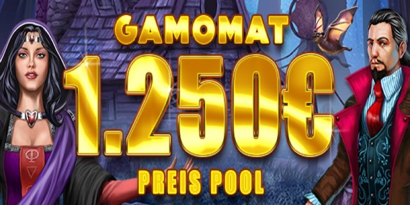 Gamomat Online Slots Turnier um