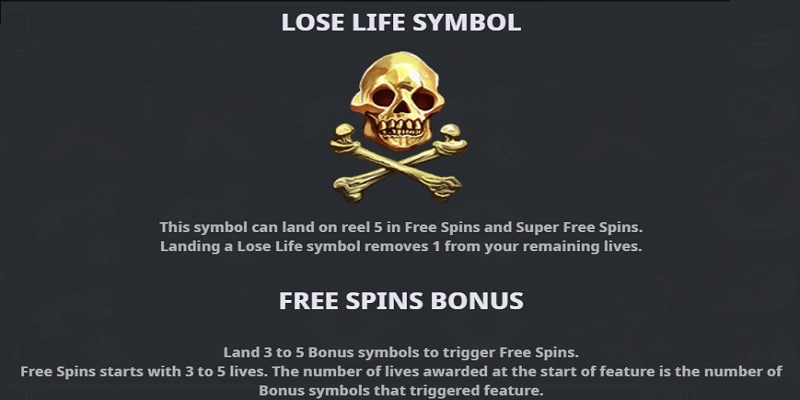 Lose Life Symbol