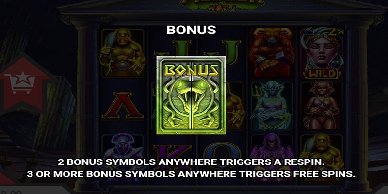 Medusa Hot 1 Slot (Bonus)