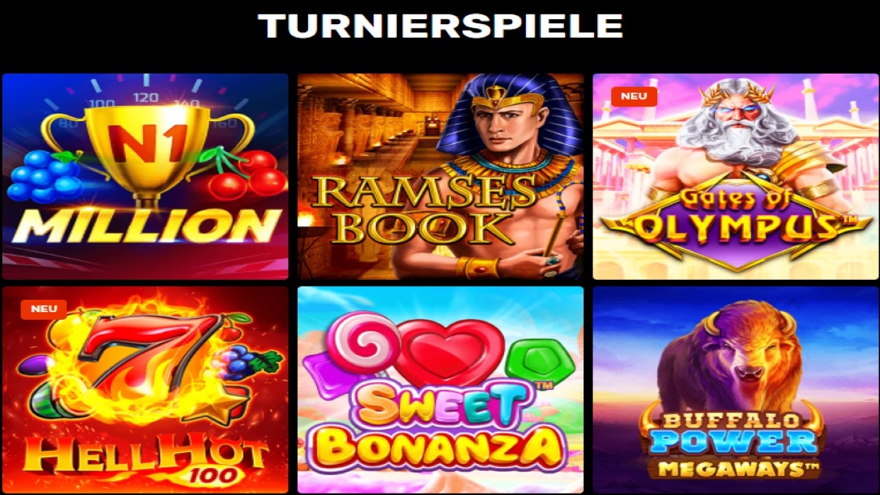 N1 Casino Turnierspiele Slots Grand Prix Wochen