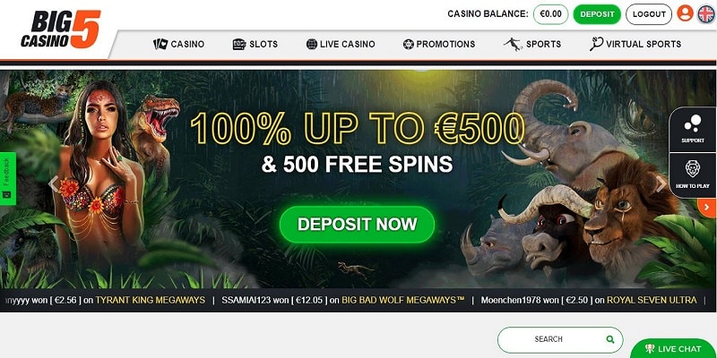 Our Big5 Casino Review