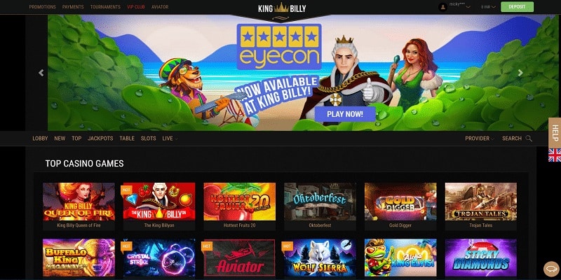 Our King Billy Casino Review