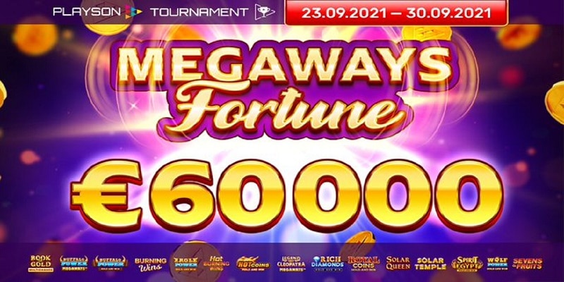 Playson's Excellent Megaways Fortune Tournament