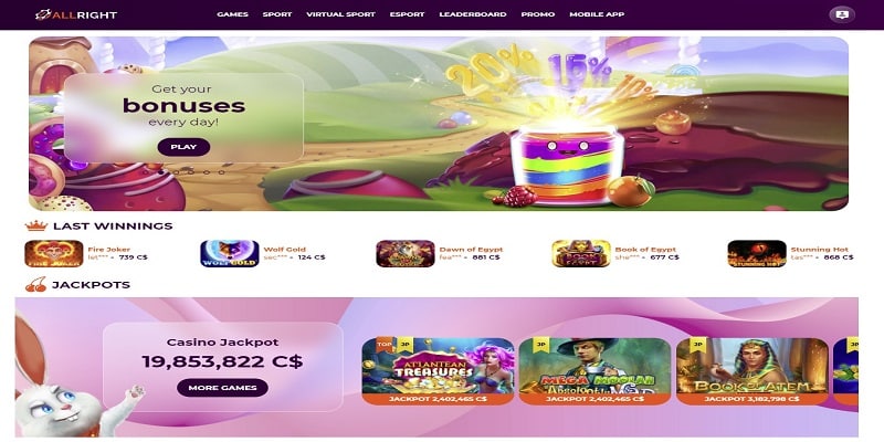 AllRight Online Casino Review