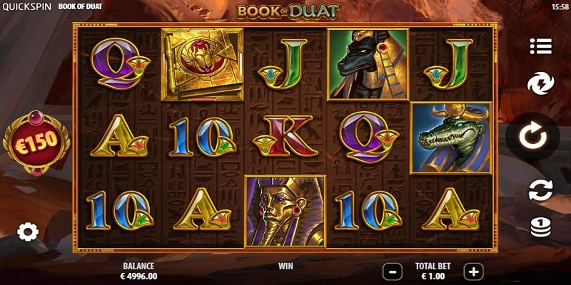 Book of Duat Slot Reels