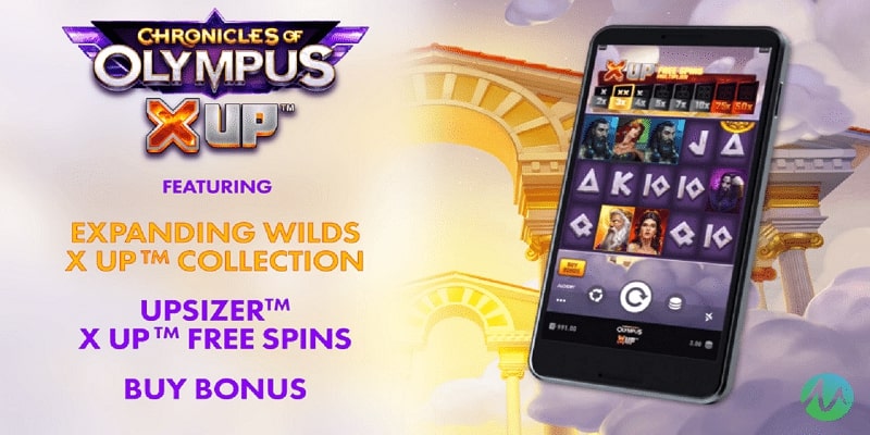 Chronicles of Olympus X UP video slot (Alchemy Gaming)