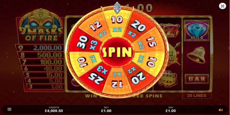 Free Spins Wheel