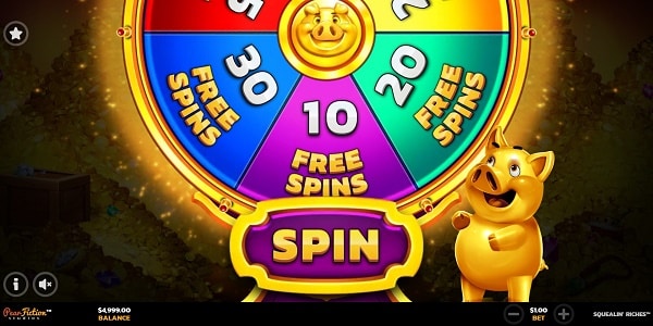 Free Spins Wheel