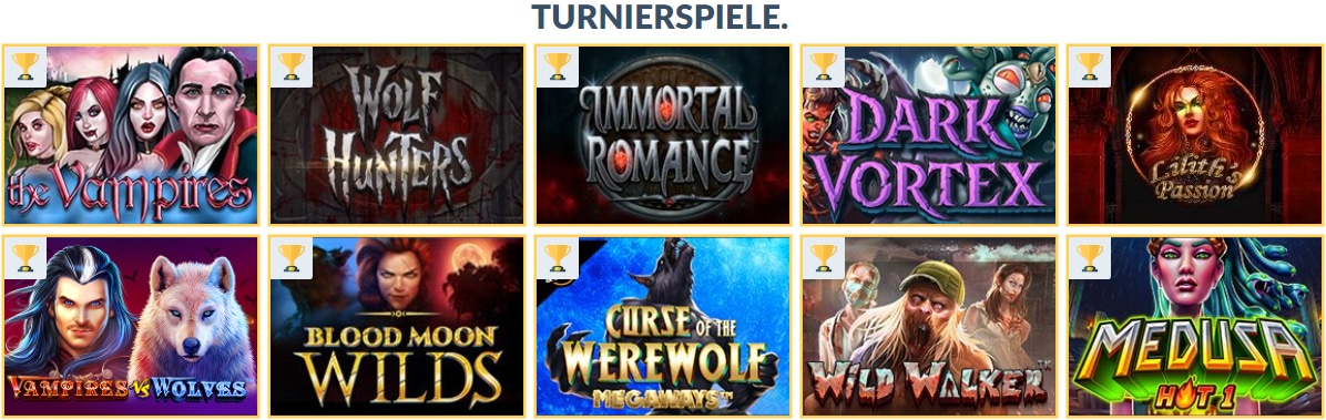 Grusel-Slots Turnier