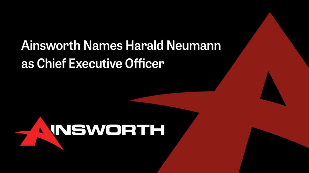 Harald Neumann jetzt CEO bei Ainsworth