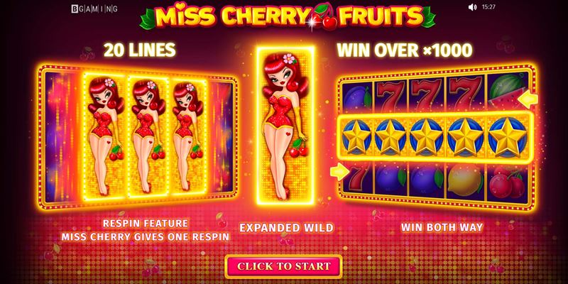 Miss Cherry Fruits Spielautomat 