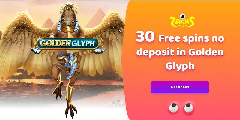 Our 7Signs Casino No Deposit Bonus - 30 Free Spins