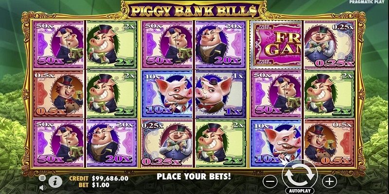 Piggy Bank Bills Online Slot