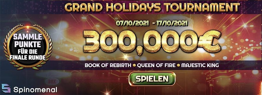 PlatinCasino Grand Holidays Turnier