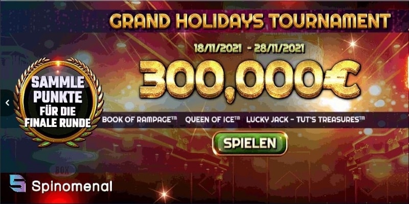 PlatinCasino Grand Holidays Turnier