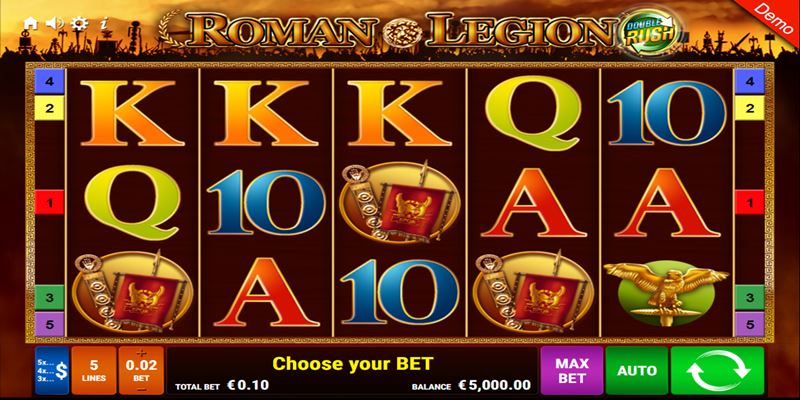 Roman Legion Double Rush Spielautomat 