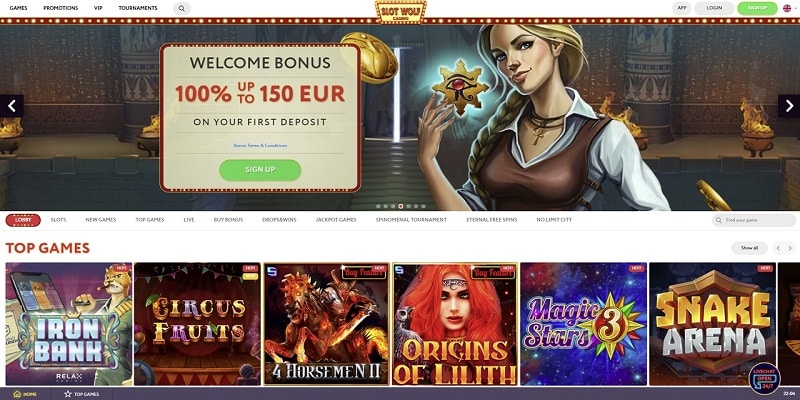 Slot Wolf Casino Online Review