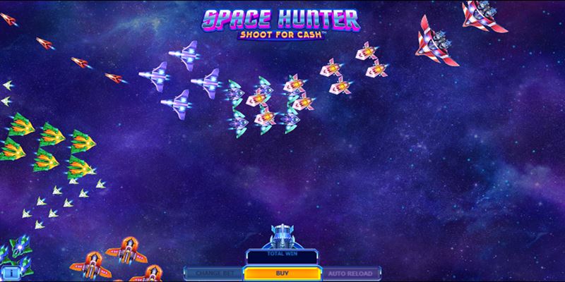 Space Hunter Shoot for Cash Spielautomat 