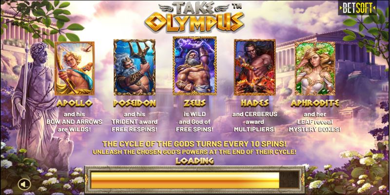 Take Olympus Spielautomat