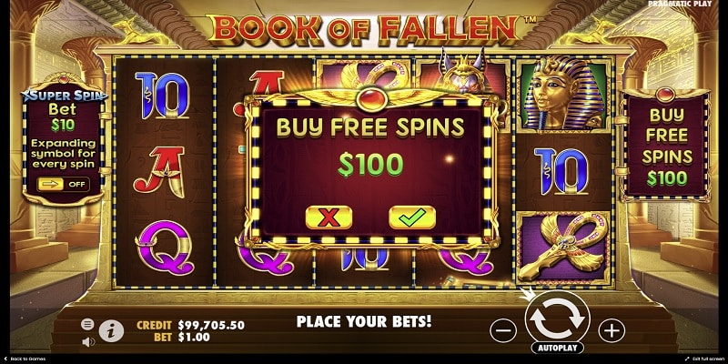 Book of Fallen Buy Feature