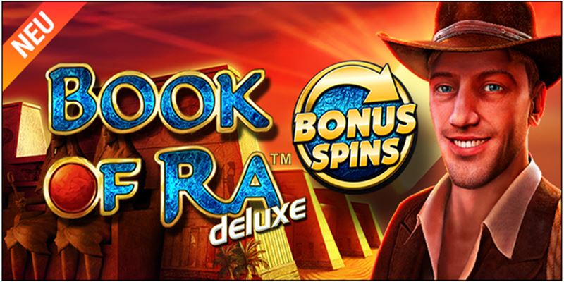 Book of Ra Deluxe Bonus Spins Spielautomat 