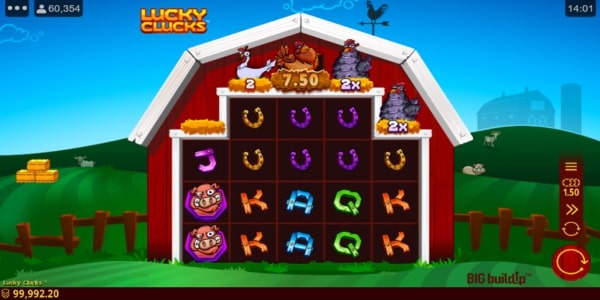 Lucky Clucks (Crazy Tooth Studio/Microgaming)