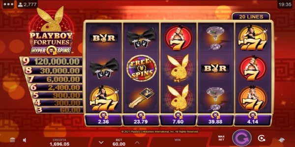 Playboy Fortunes HyperSpins (Gameburger Studios - Microgaming)