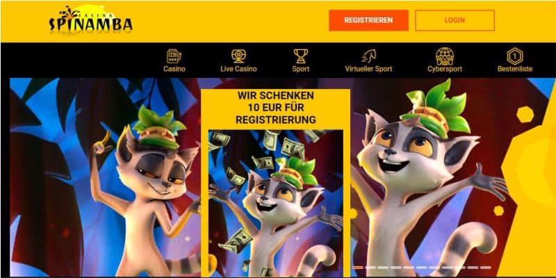 Spinamba Casino Bonus ohne Einzahlung