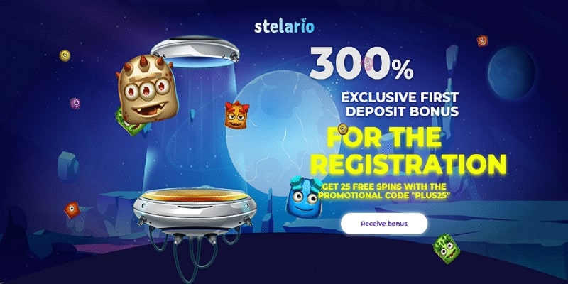 The Stelario Casino No Deposit Bonus