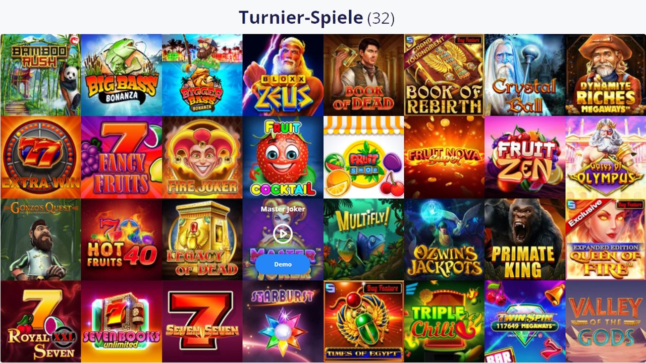 Vulkan Vegas Black Friday Turnier Slots