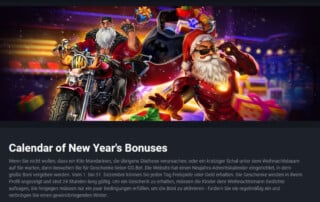 GGbet Casino Adventskalender 2021