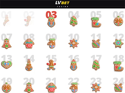 LVBET Casino Weihnachtskalender 2021