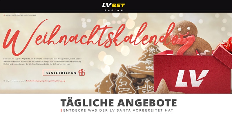 LVBET Casino Weihnachtskalender