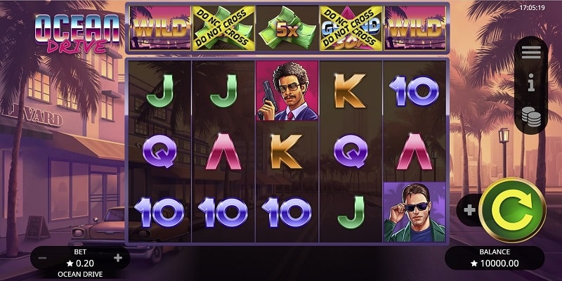 Ocean Drive Online Slot