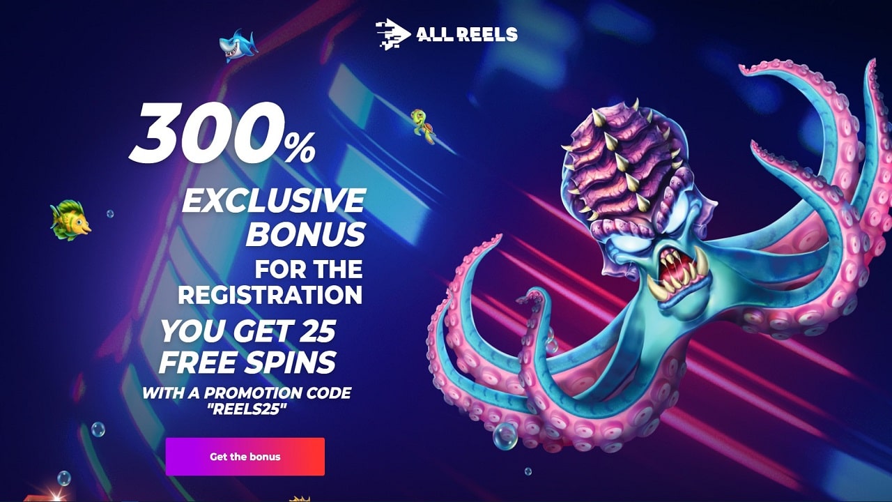AllReels Casino No Deposit Bonus