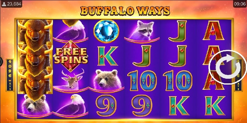 Buffalo Ways (Gong Gaming Technologies/Microgaming)