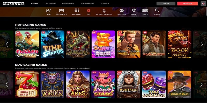 Hot Slots Online Casino Review