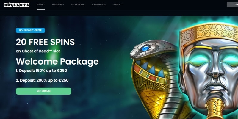 Hotslots Casino Bonus No Deposit