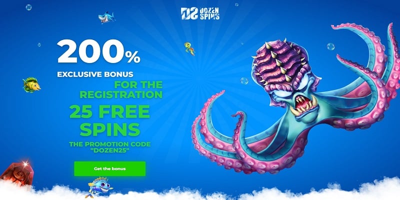 Our Exclusive DozenSpins No Deposit Bonus