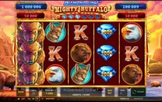Diamond Link Mighty Buffalo Spielautomat
