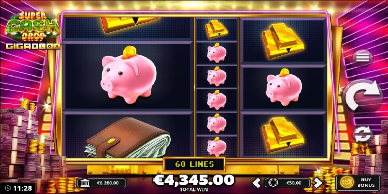 Super Cash Drop GigaBlox (Bang Bang Games - Yggdrasil)