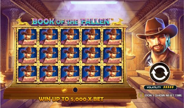 Book of Fallen Slot Gewinn