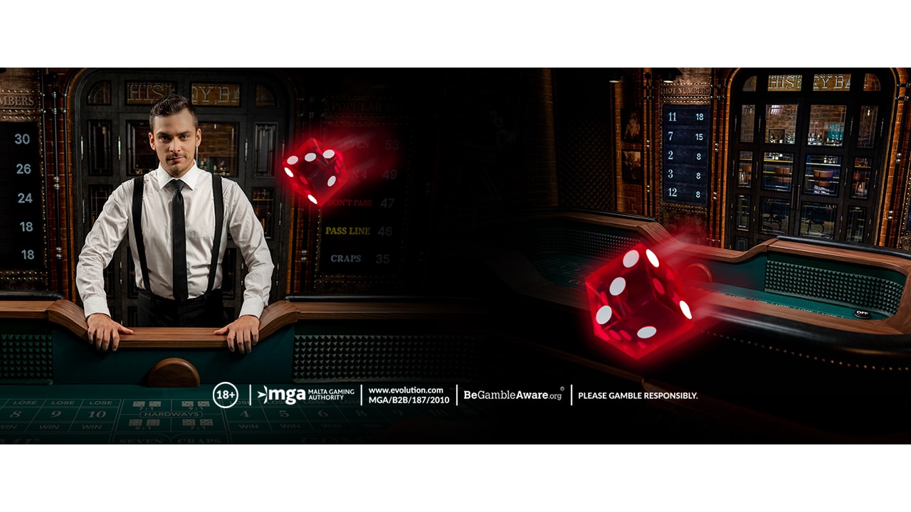 Craps von Evolution Gaming