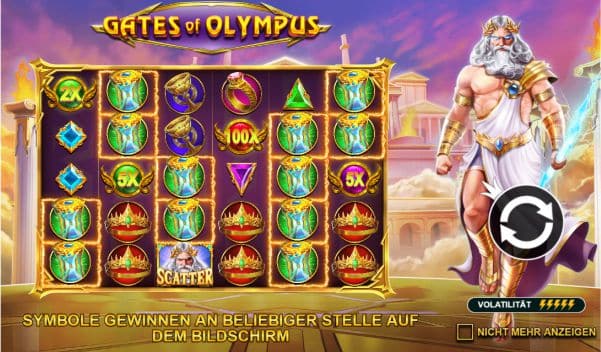 Gates of Olympus Slot Symbole