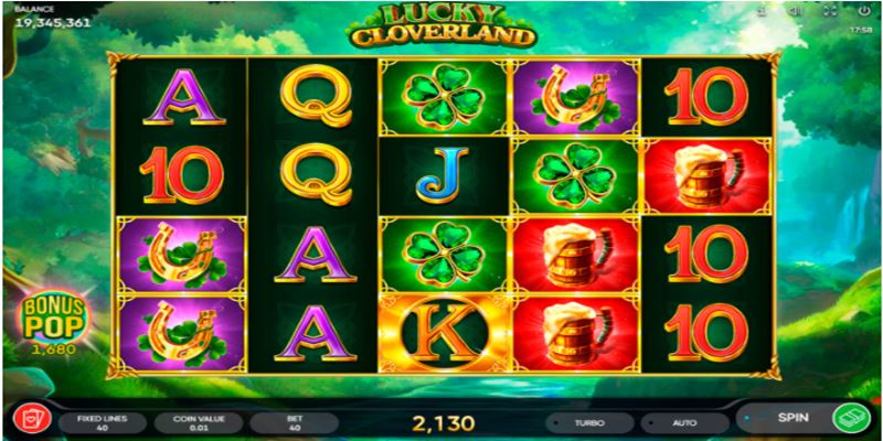 Lucky Cloverland Spielautomat