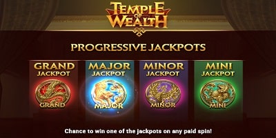 Temple of Wealth Play'n GO Jackpot