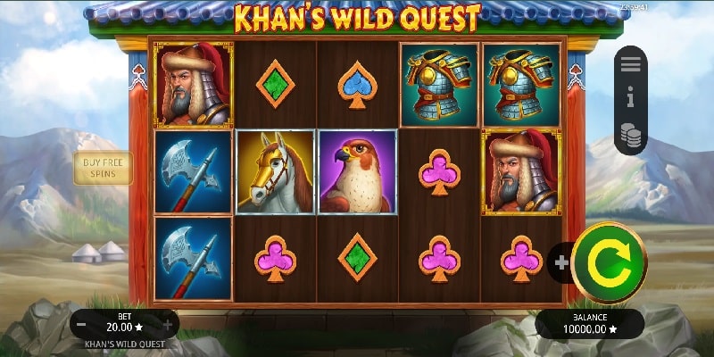Khan’s Wild Quest (Booming Games)