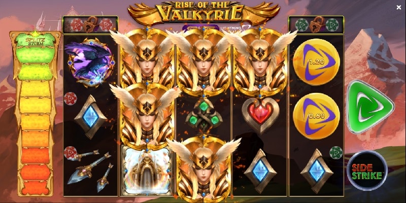 Rise of the Valkyrie Splitz™ Lightning Chase™ (Yggdrasil)