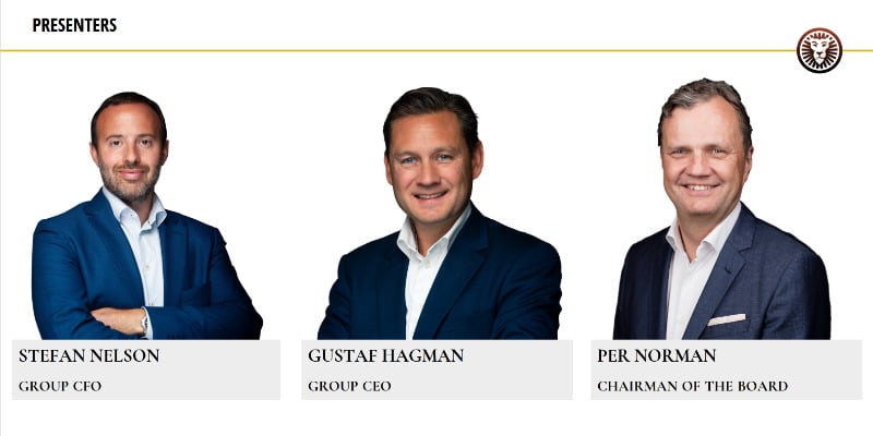 LeoVegas Quartalszahlen 2022