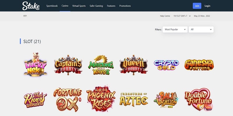 Stakes Online Casino Review